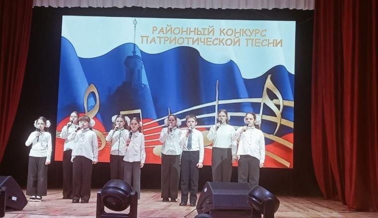 Конкурс патриотической песни "Пою моё Отечество".
